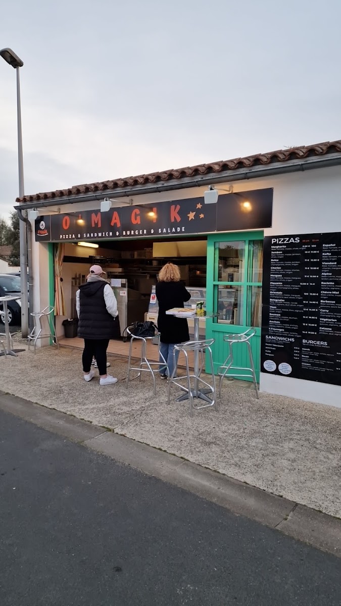 O’MAGIK Pizzeria au Bois plage en Ré