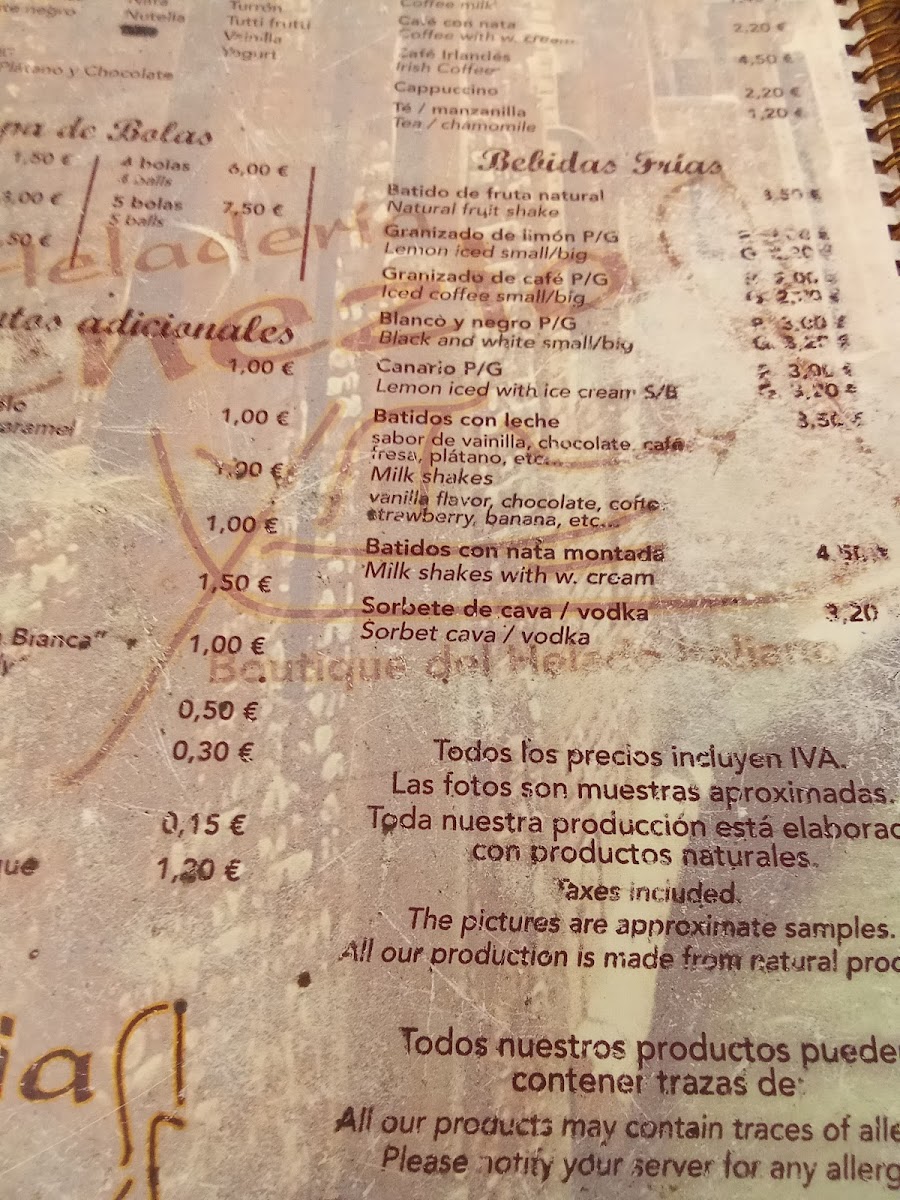 Heladería Venezia Photo Menu 3