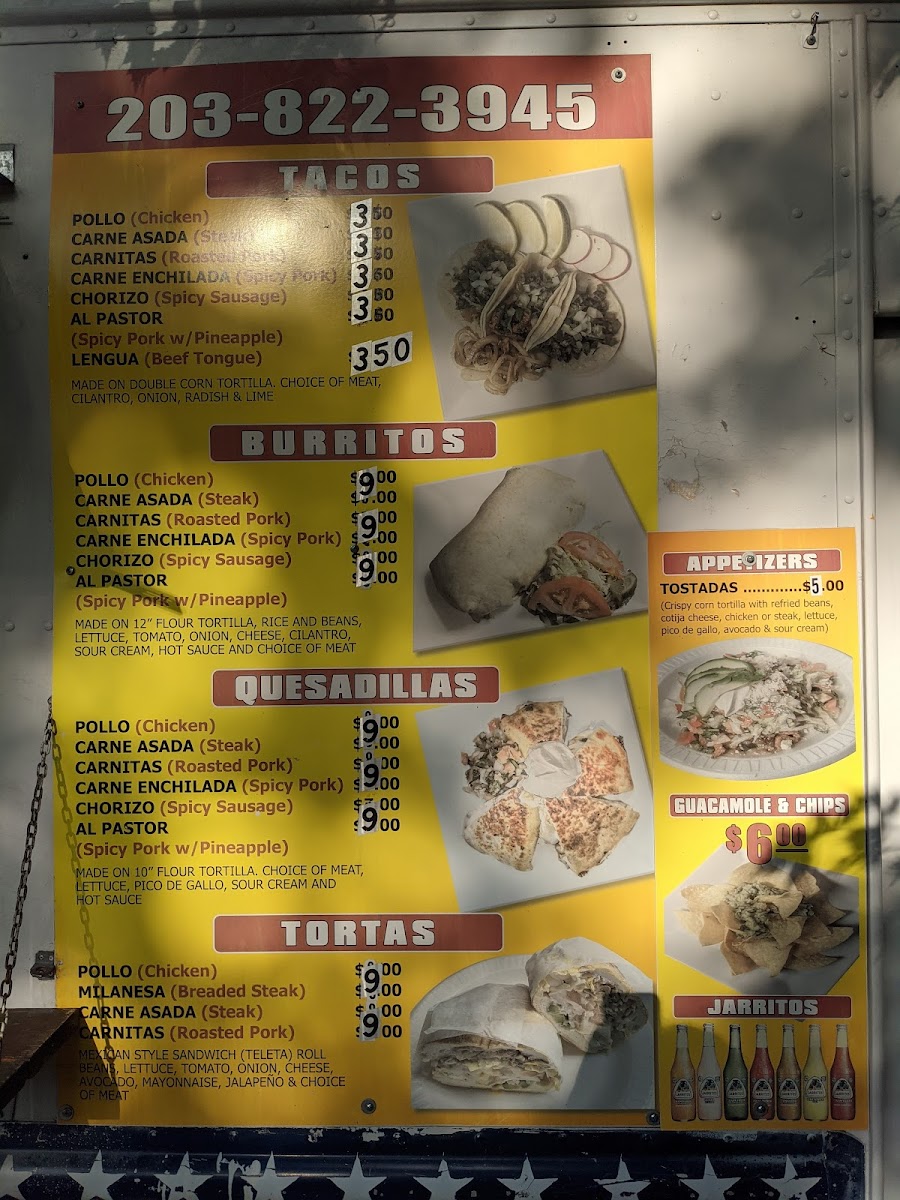 Taqueria Castillos Photo Menu 1