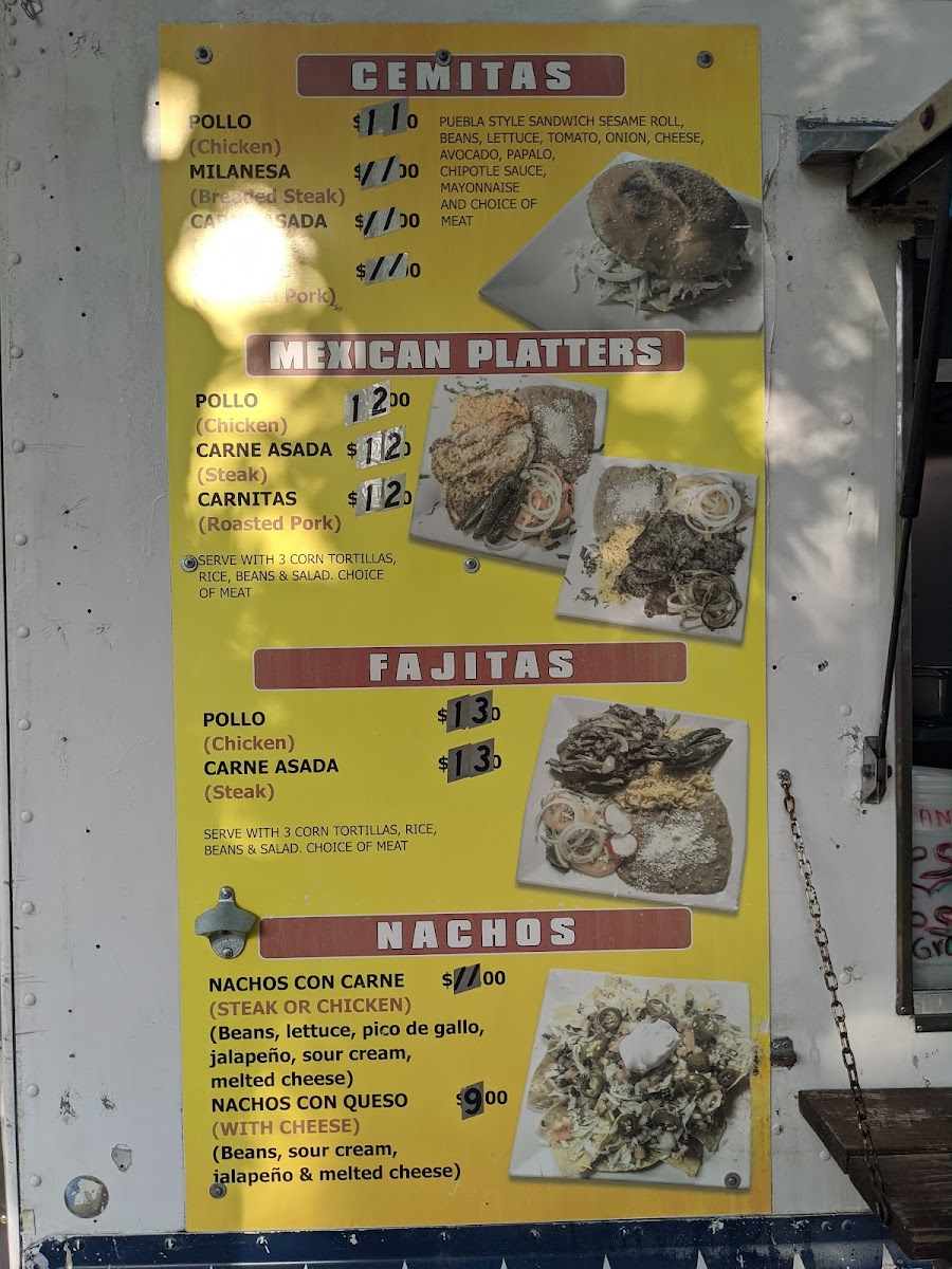Taqueria Castillos Photo Menu 3