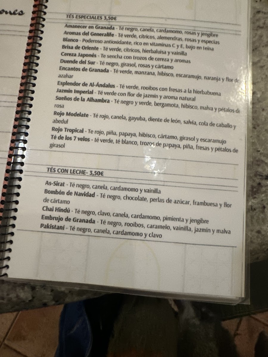 Teteria Dar Al Chai Photo Menu 9