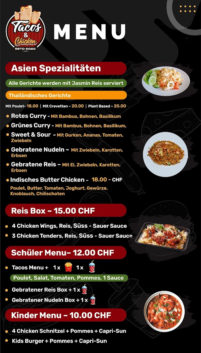 T&C Tacos and Fried Chicken Photo Menu 3
