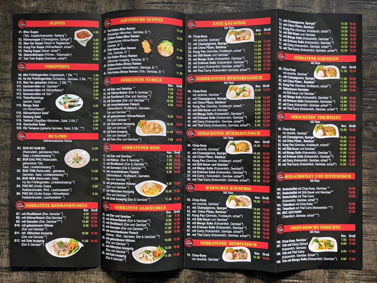 Thang Long Restaurant & Sushibar Photo Menu 2