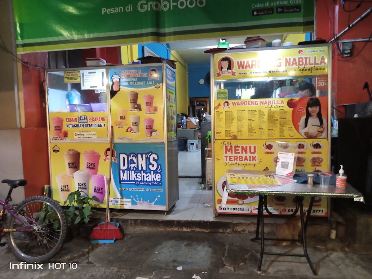 waroeng nabilla gojek crew Photo Menu 1