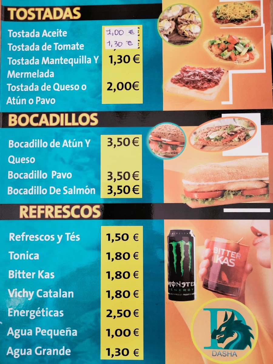 Cafetería, Heladería Dasha Photo Menu 2