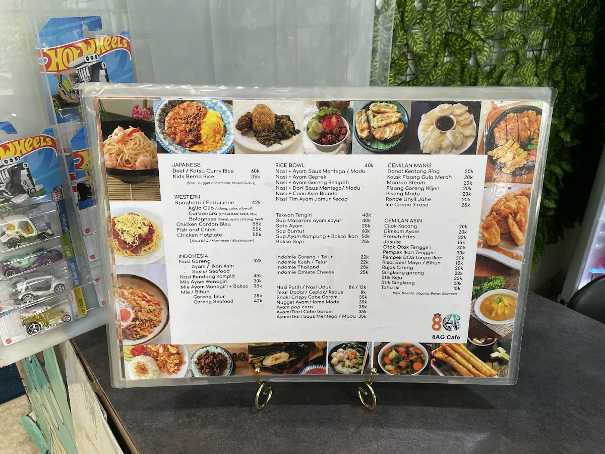 8AG Cafe Playground Photo Menu 1