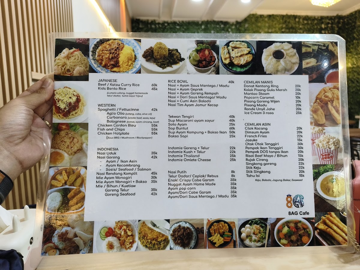 8AG Cafe Playground Photo Menu 2