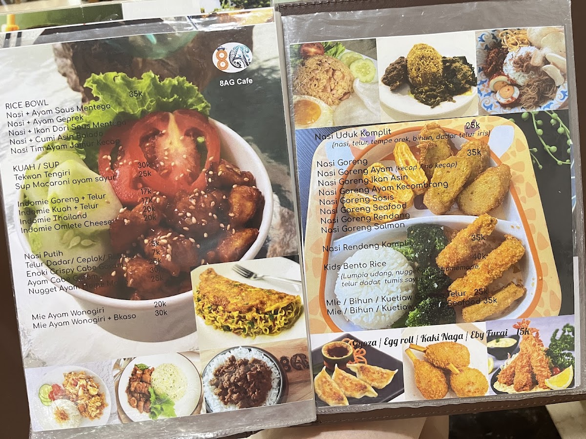 8AG Cafe Playground Photo Menu 3