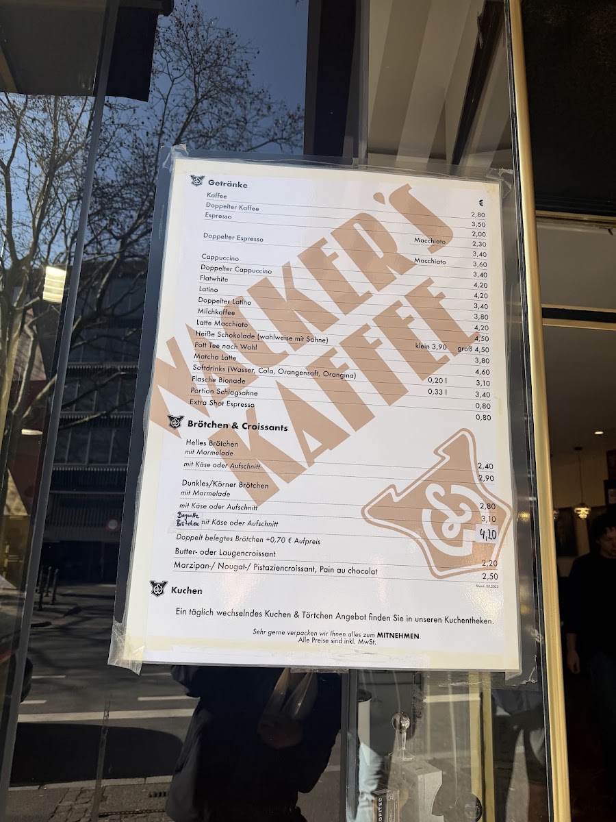 Wacker's coffee shop Photo Menu 3