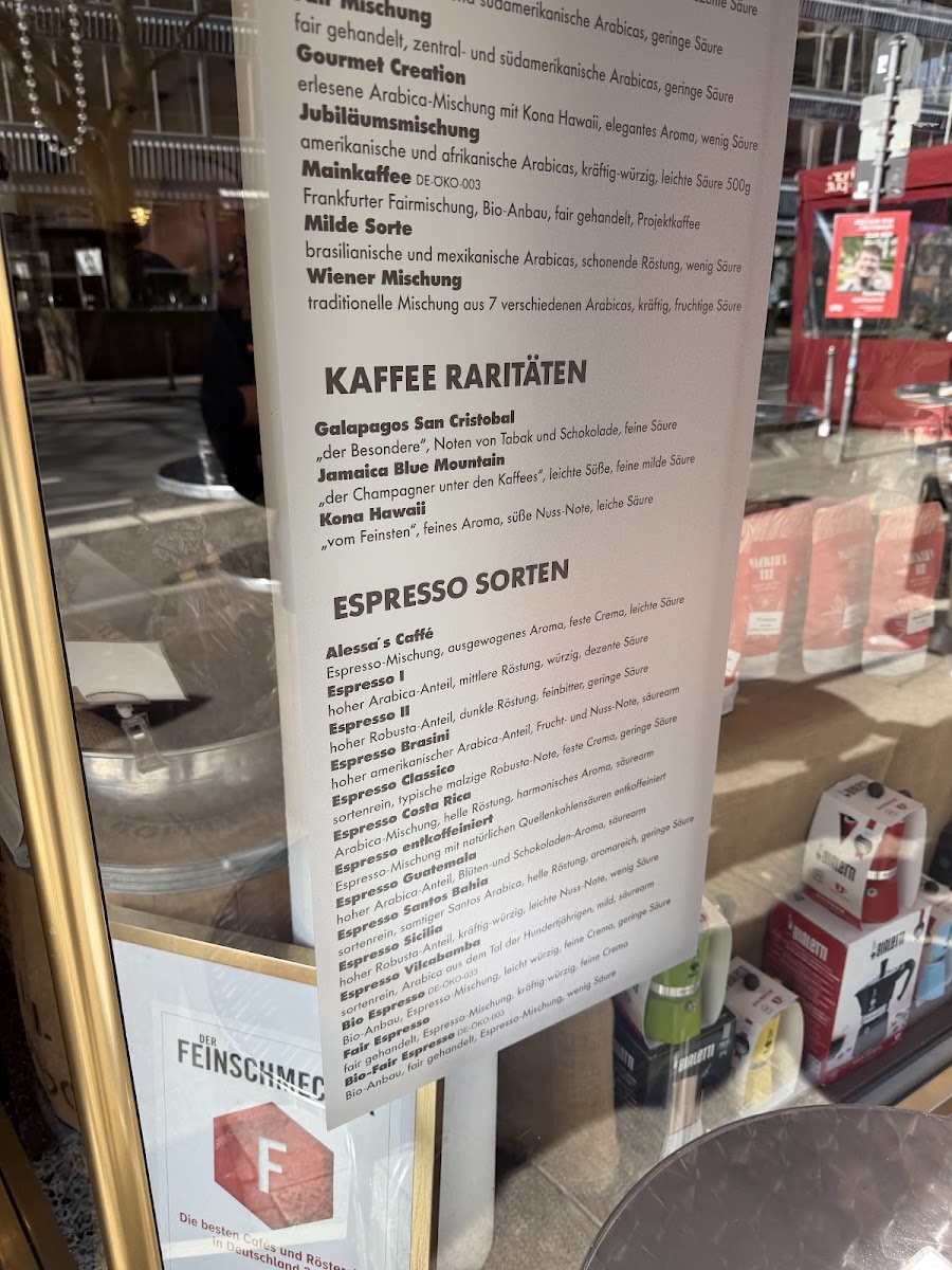 Wacker's coffee shop Photo Menu 4