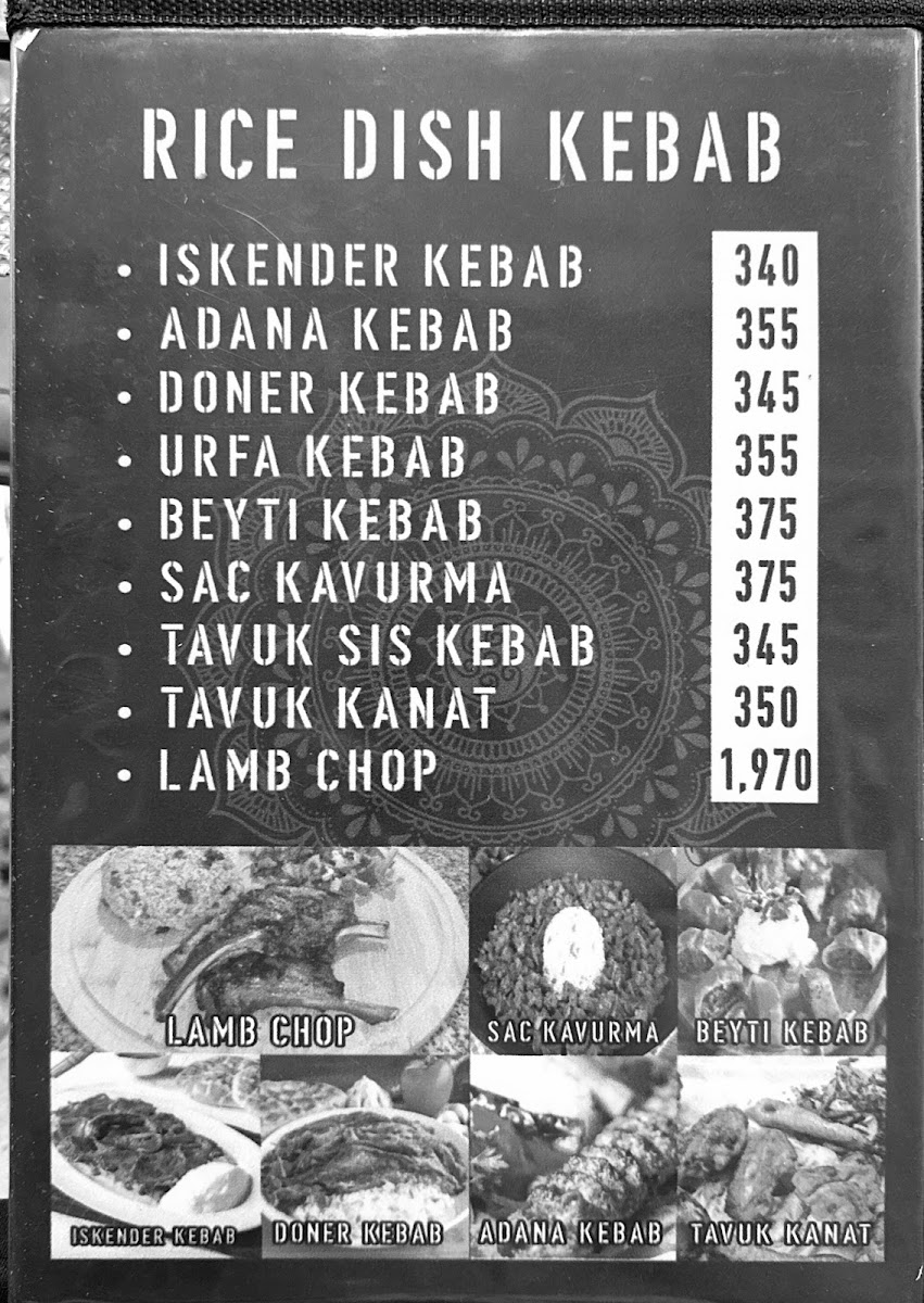 Turkish Coffee House Photo Menu 3