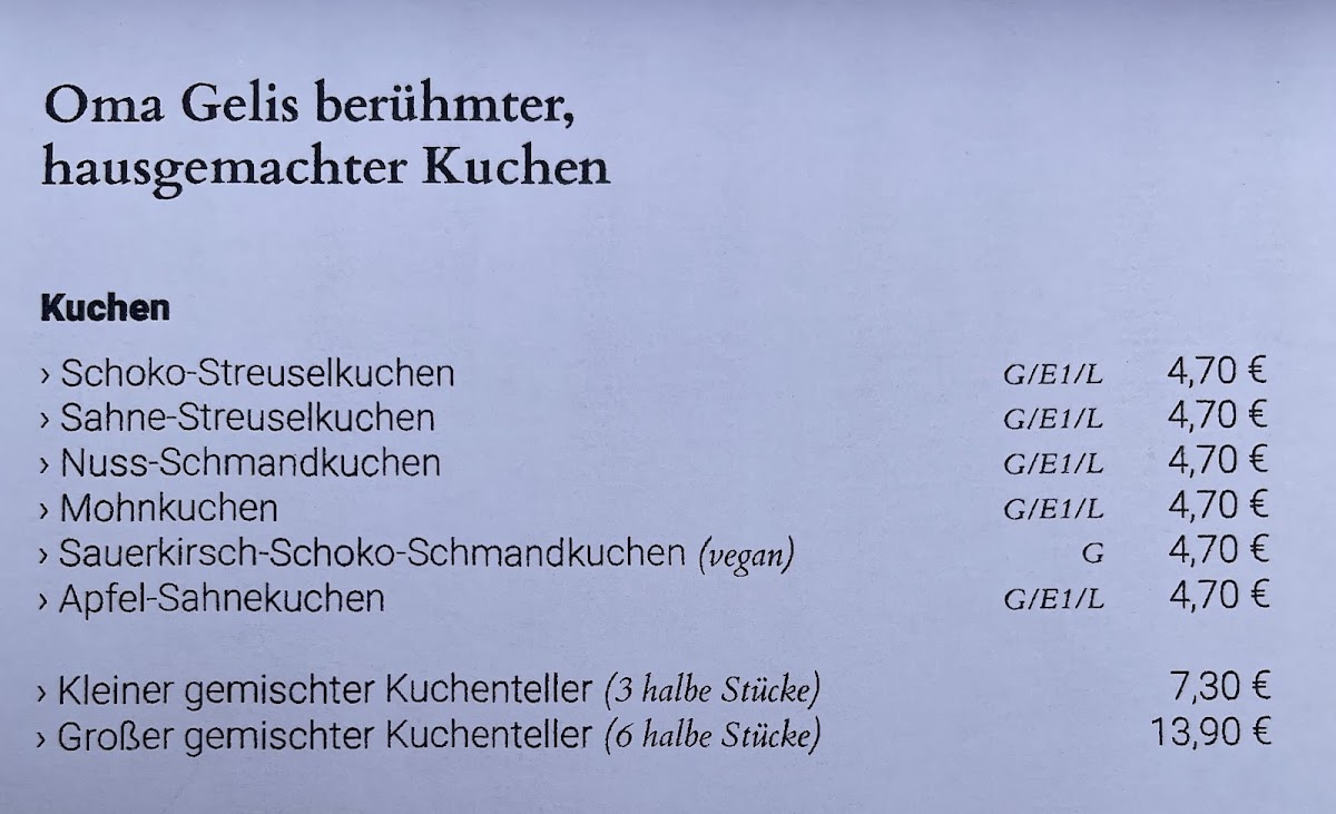 Sonnenhof Hohenfelden Photo Menu 6