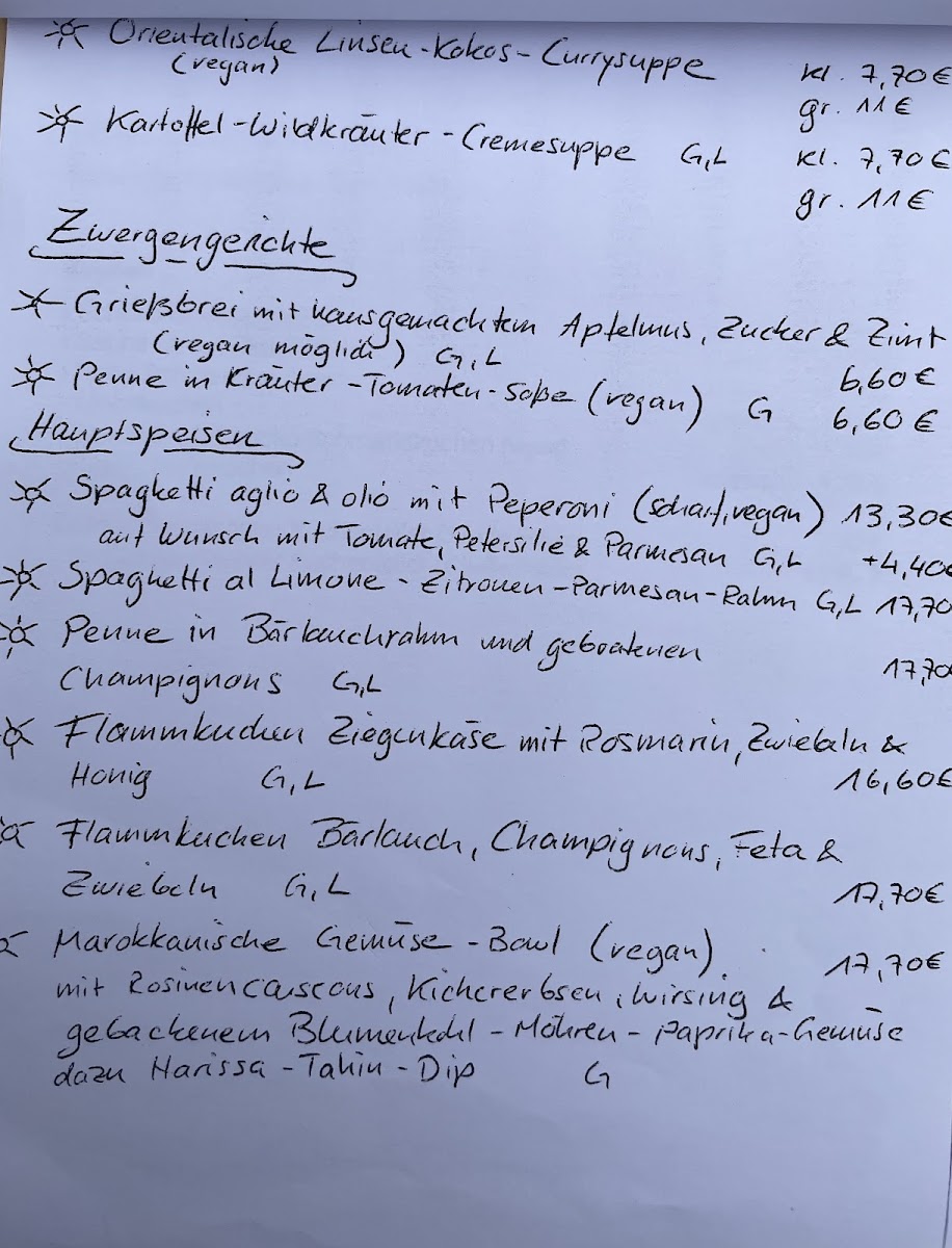 Sonnenhof Hohenfelden Photo Menu 9