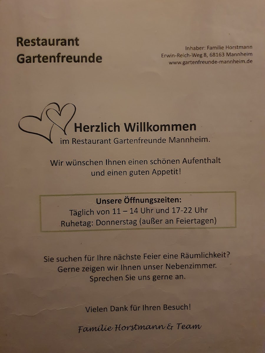 Gaststätte Gartenfreunde Photo Menu 4