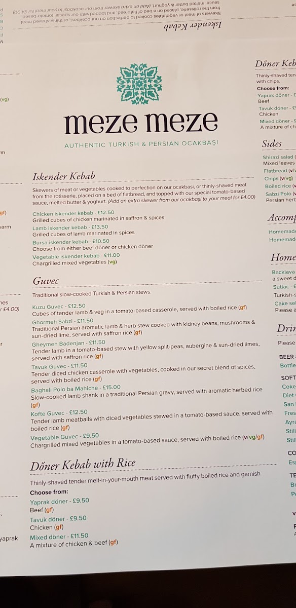 Meze Meze Photo Menu 5