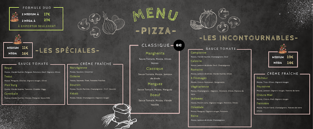 Pizz' Burg Orléans Photo Menu 6