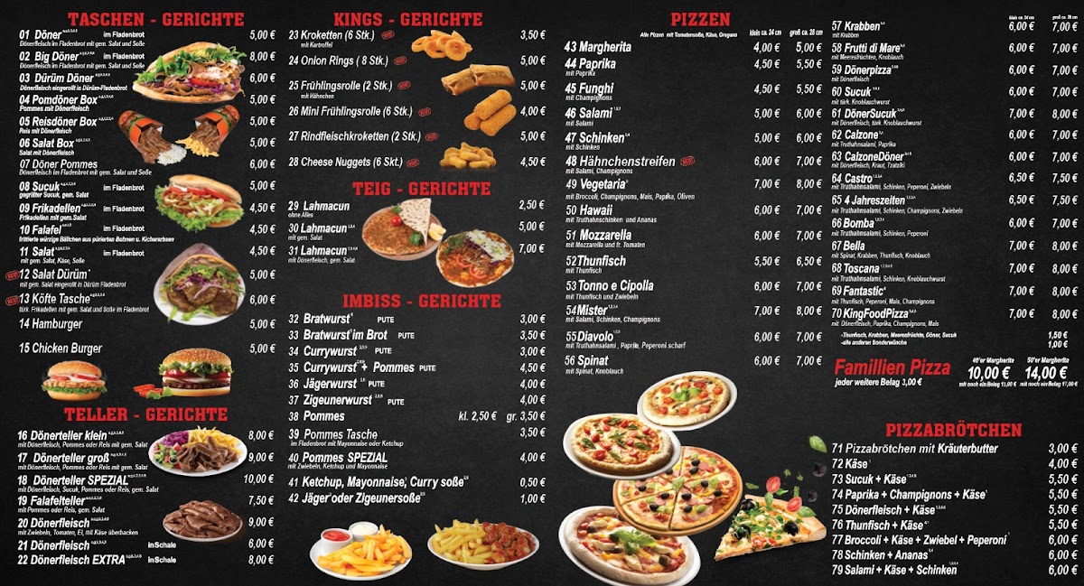 King of Kebap Photo Menu 1