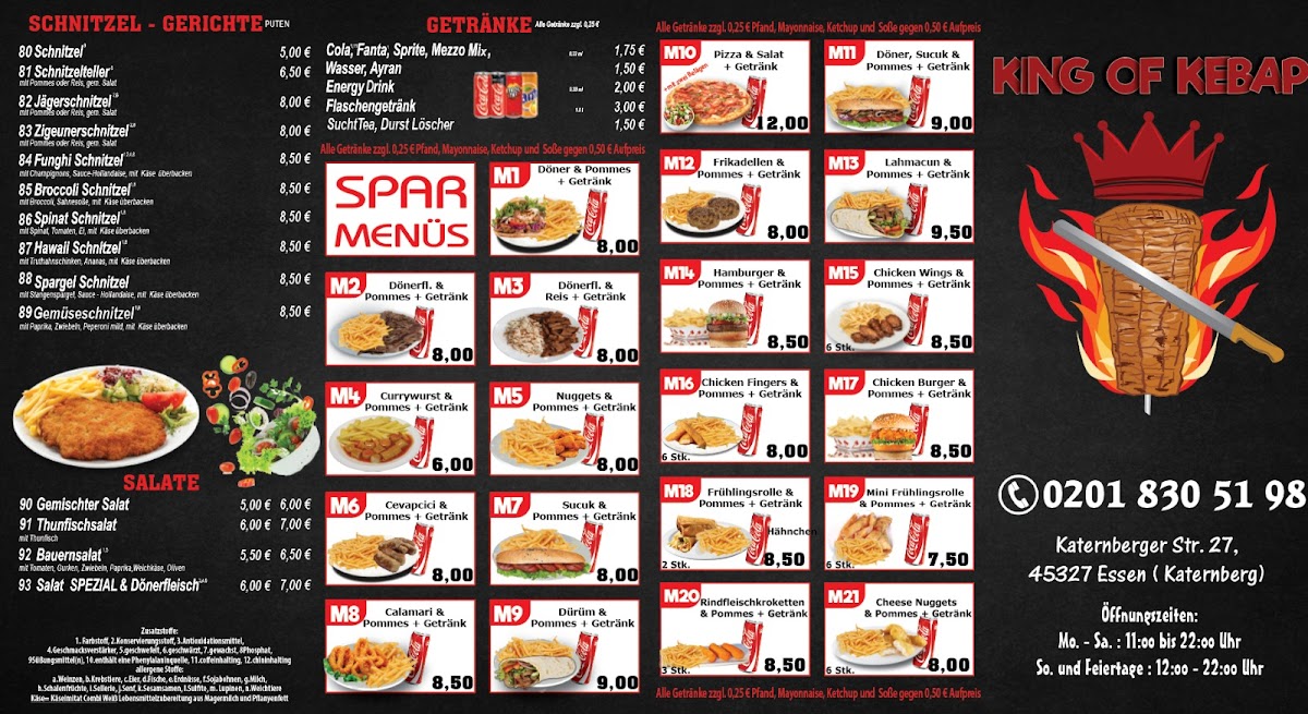 King of Kebap Photo Menu 2