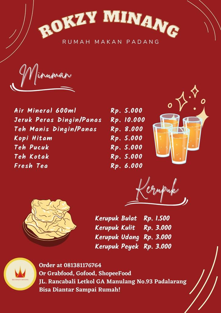 Rokzy minang Photo Menu 2