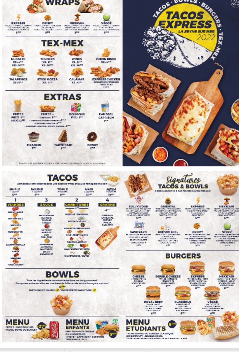 Tacos Express Photo Menu 4
