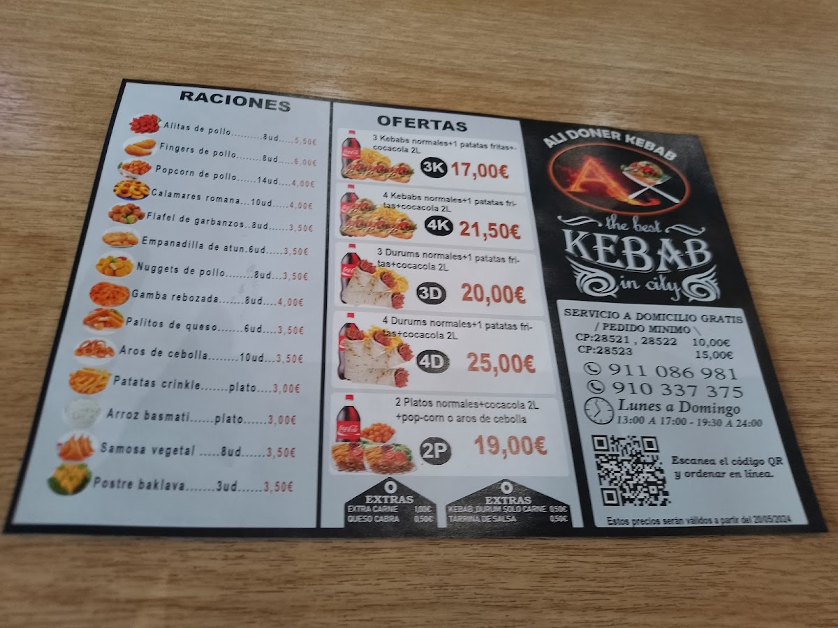 Ali Kebab Photo Menu 3