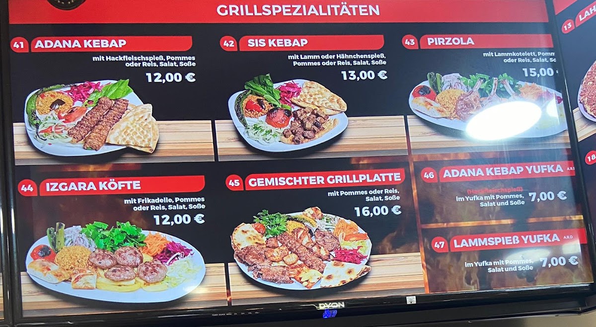 Divan 1 Schnellrestaurant Photo Menu 2