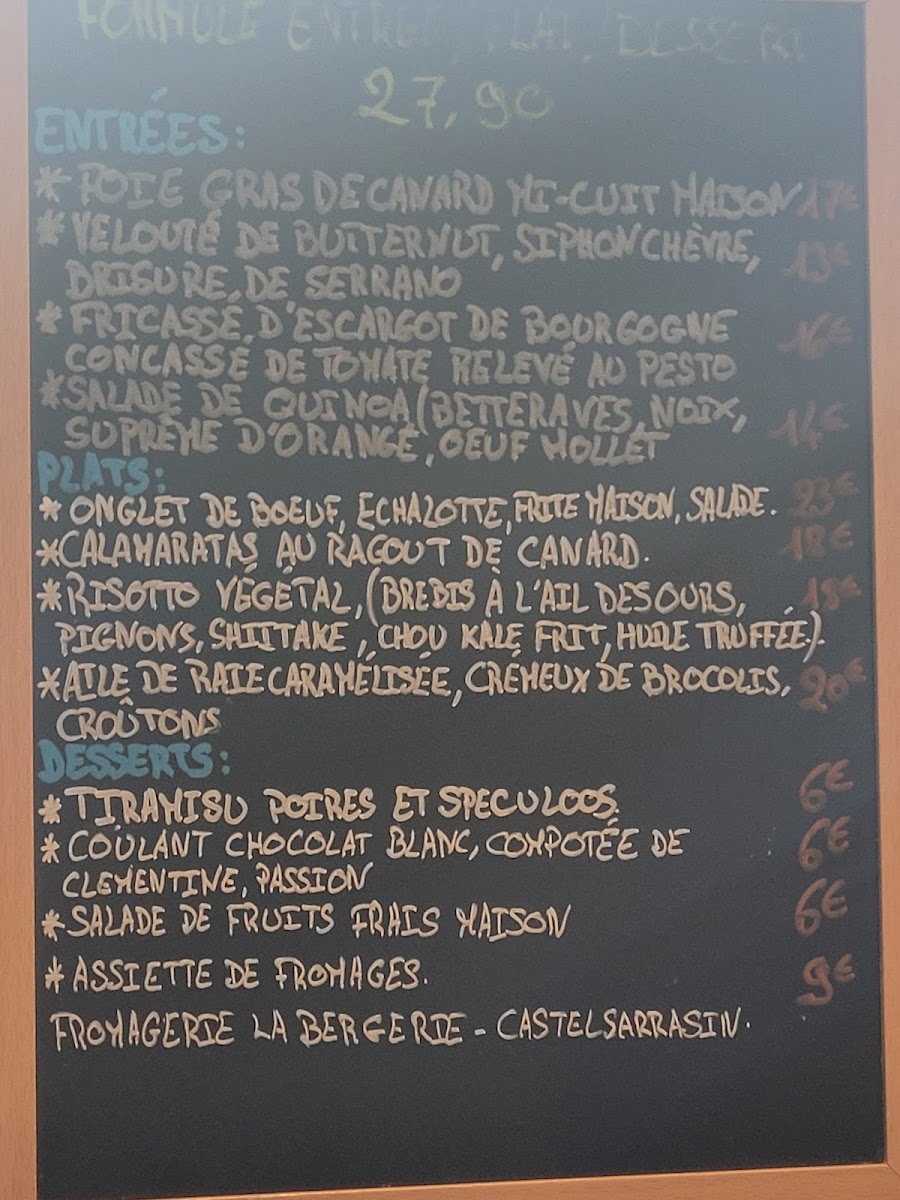 LA CARAVELLE MONTAUBAN Photo Menu 3