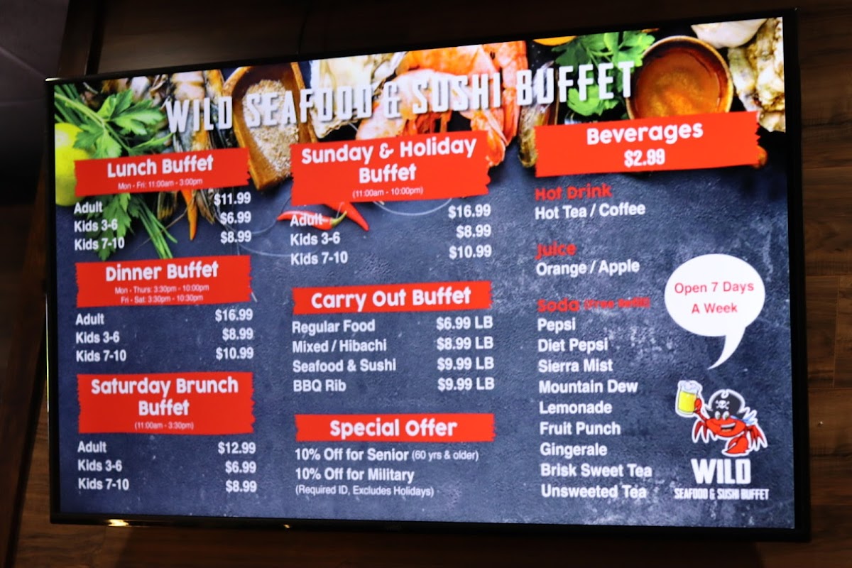 Ichiban Buffet Photo Menu 6