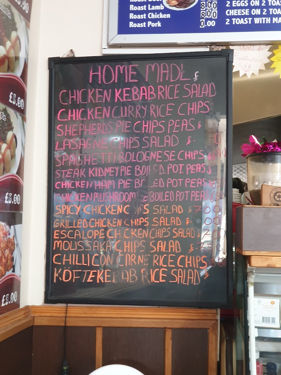 Royal Cafe Photo Menu 1