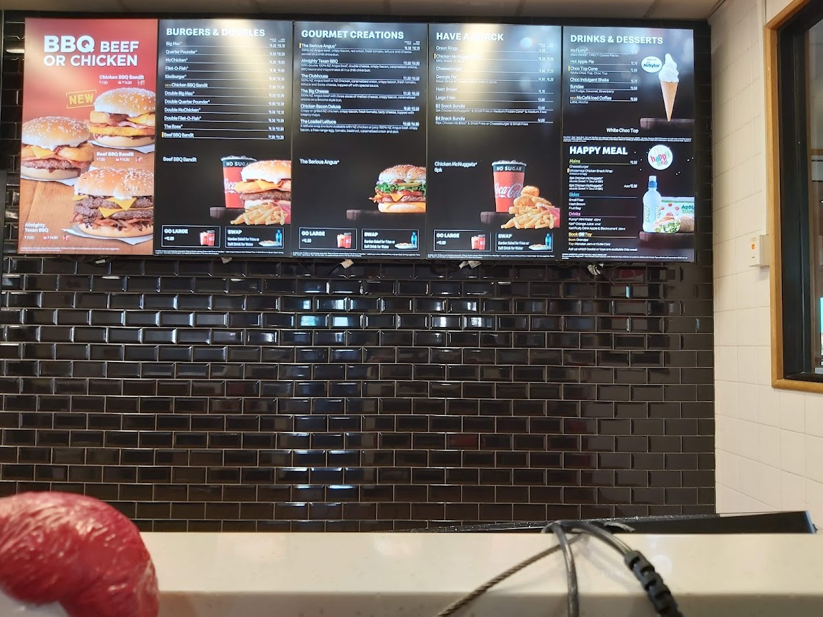 McDonald's Glenfield Photo Menu 3