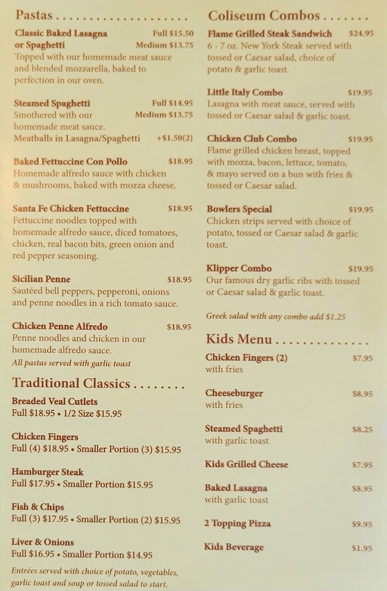Coliseum Mediterranean Grill Photo Menu 3