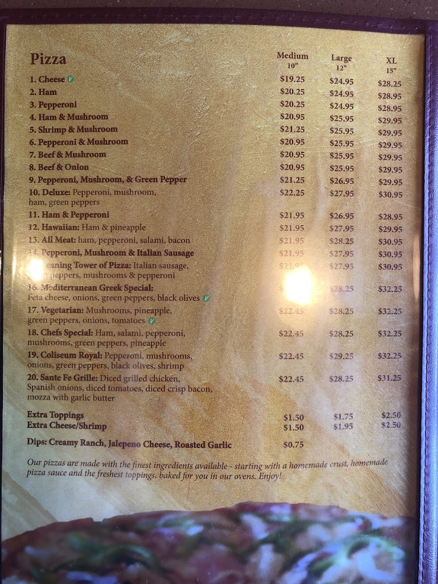 Coliseum Mediterranean Grill Photo Menu 5