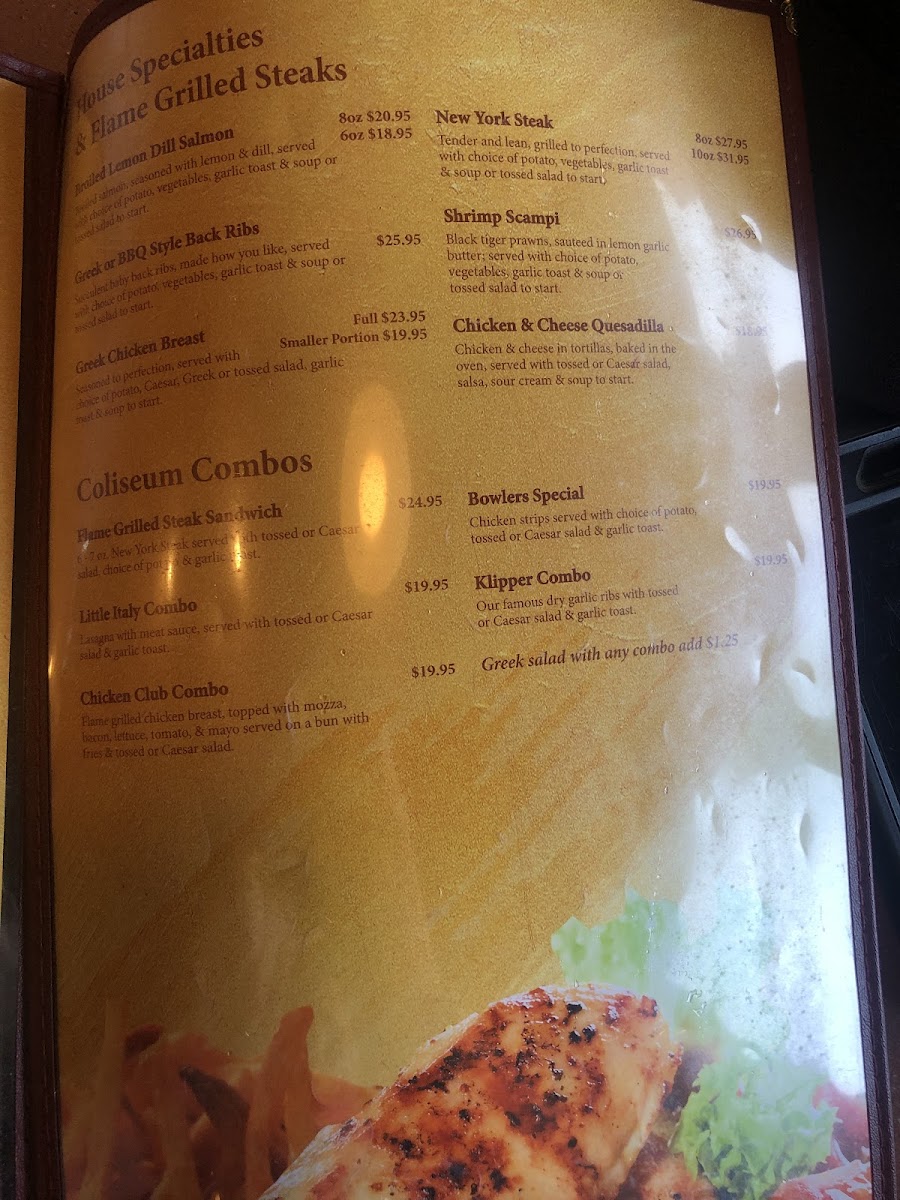 Coliseum Mediterranean Grill Photo Menu 8