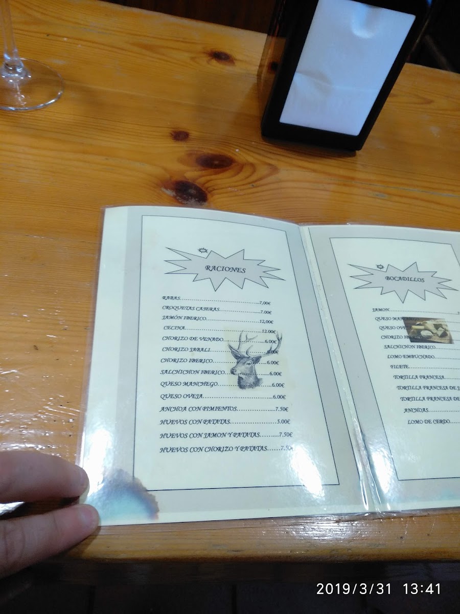 Restaurante Mirador Peña Colsa Photo Menu 5