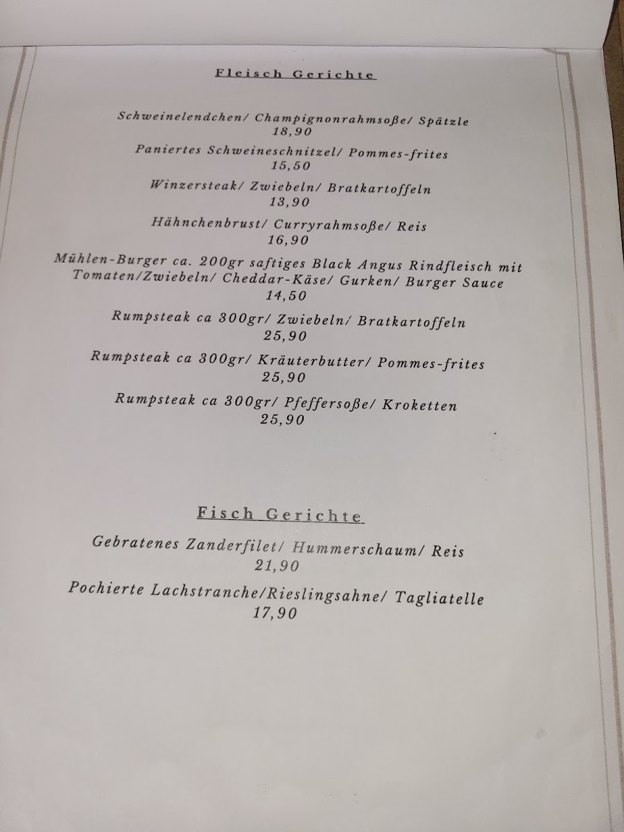 Gaststätte Mühlengrund Photo Menu 3