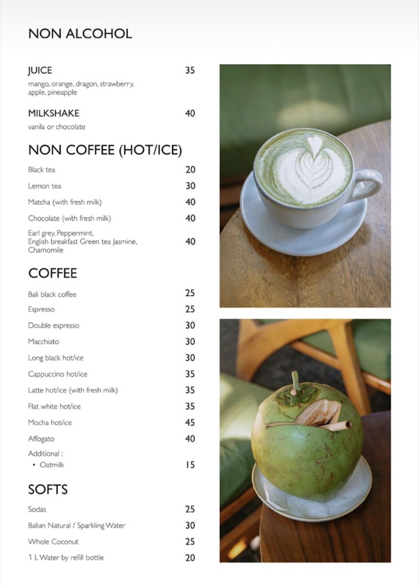 Nelayan Bali Photo Menu 2