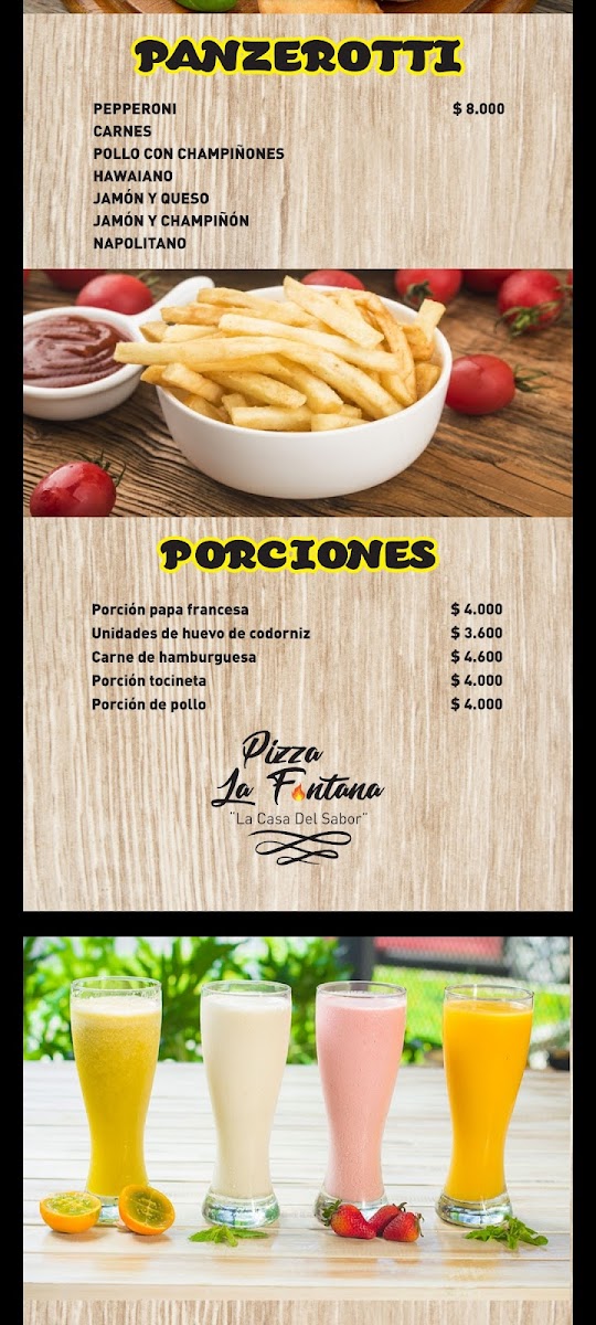Comidas Rapidas La Fontana Photo Menu 10