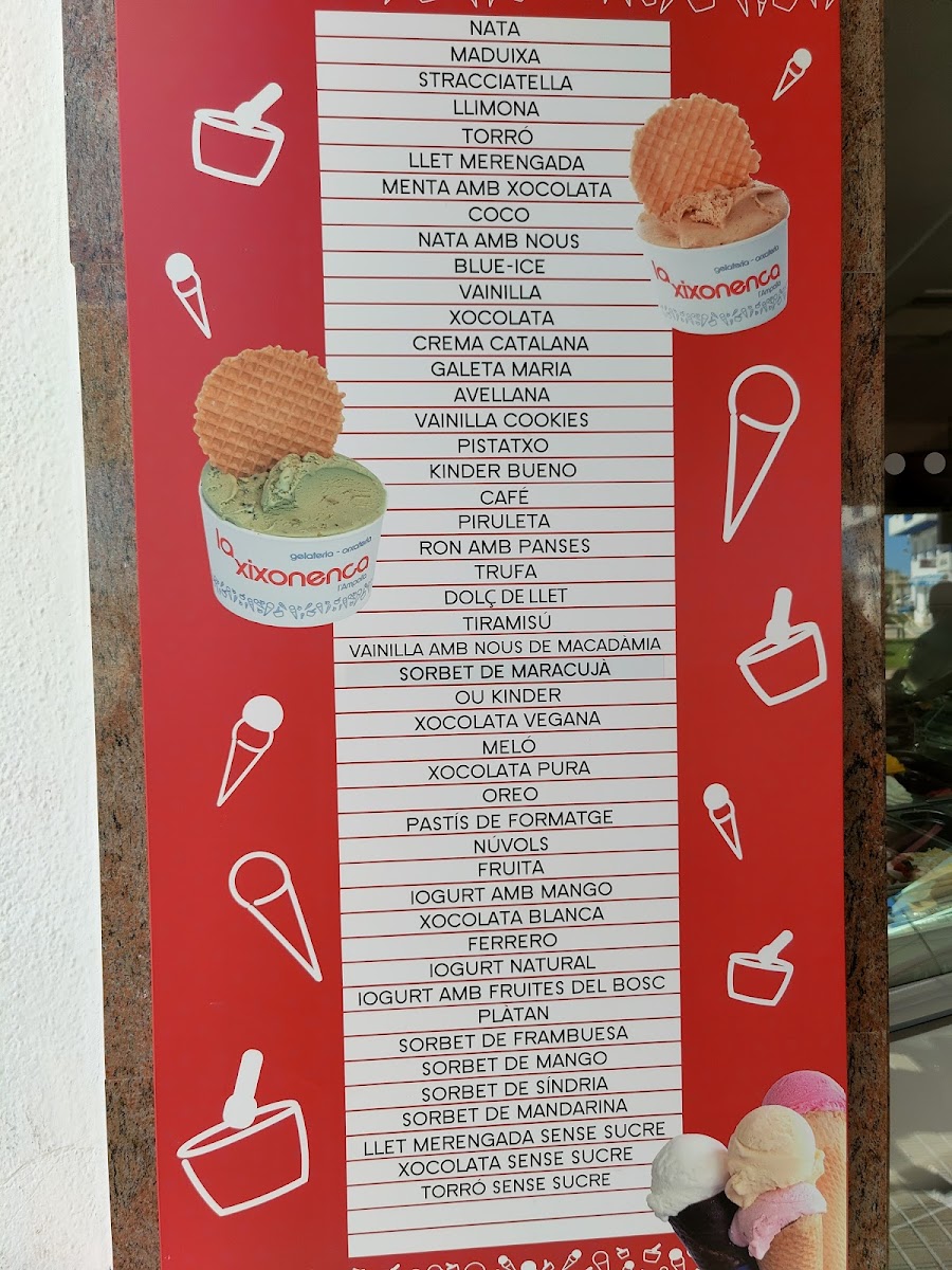 La Xixonenca GELATERIA-ORXATERIA Photo Menu 3