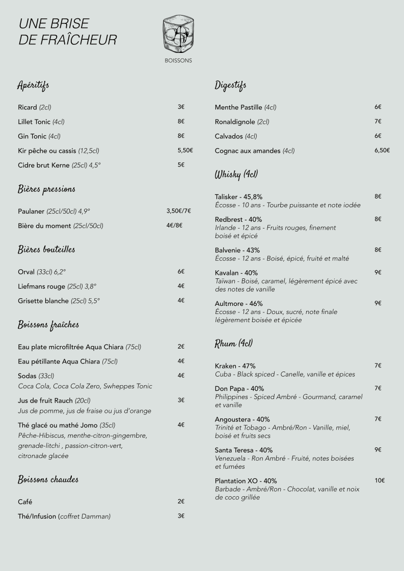 Le Homard Fries Photo Menu 2