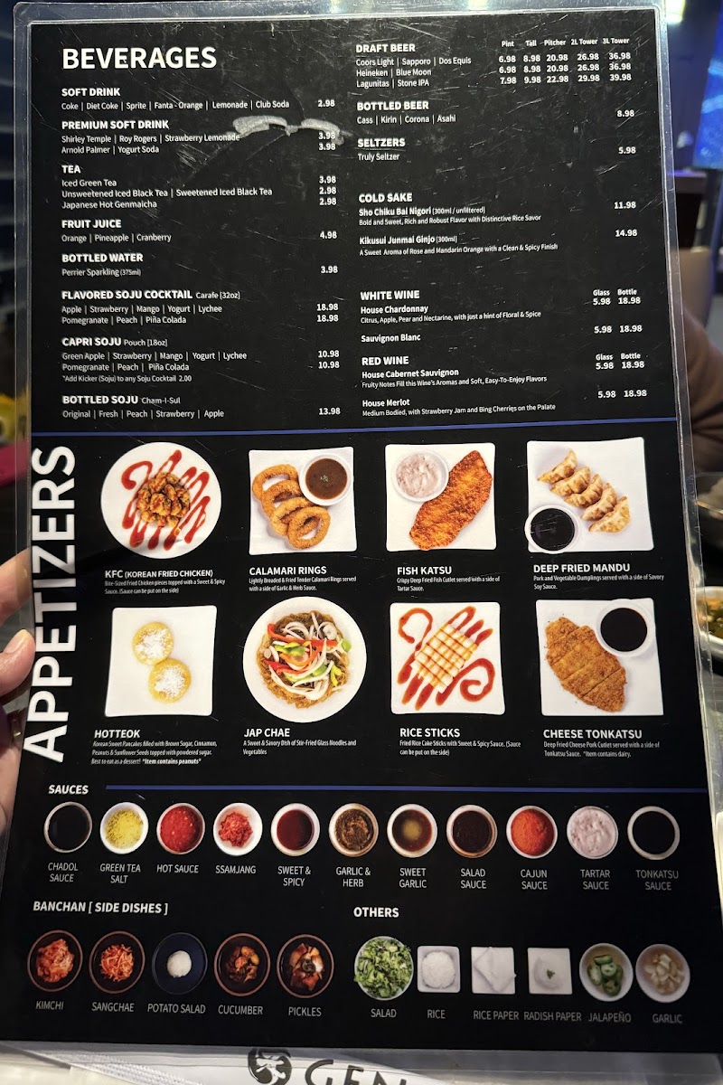 Gen Korean BBQ House Photo Menu 2