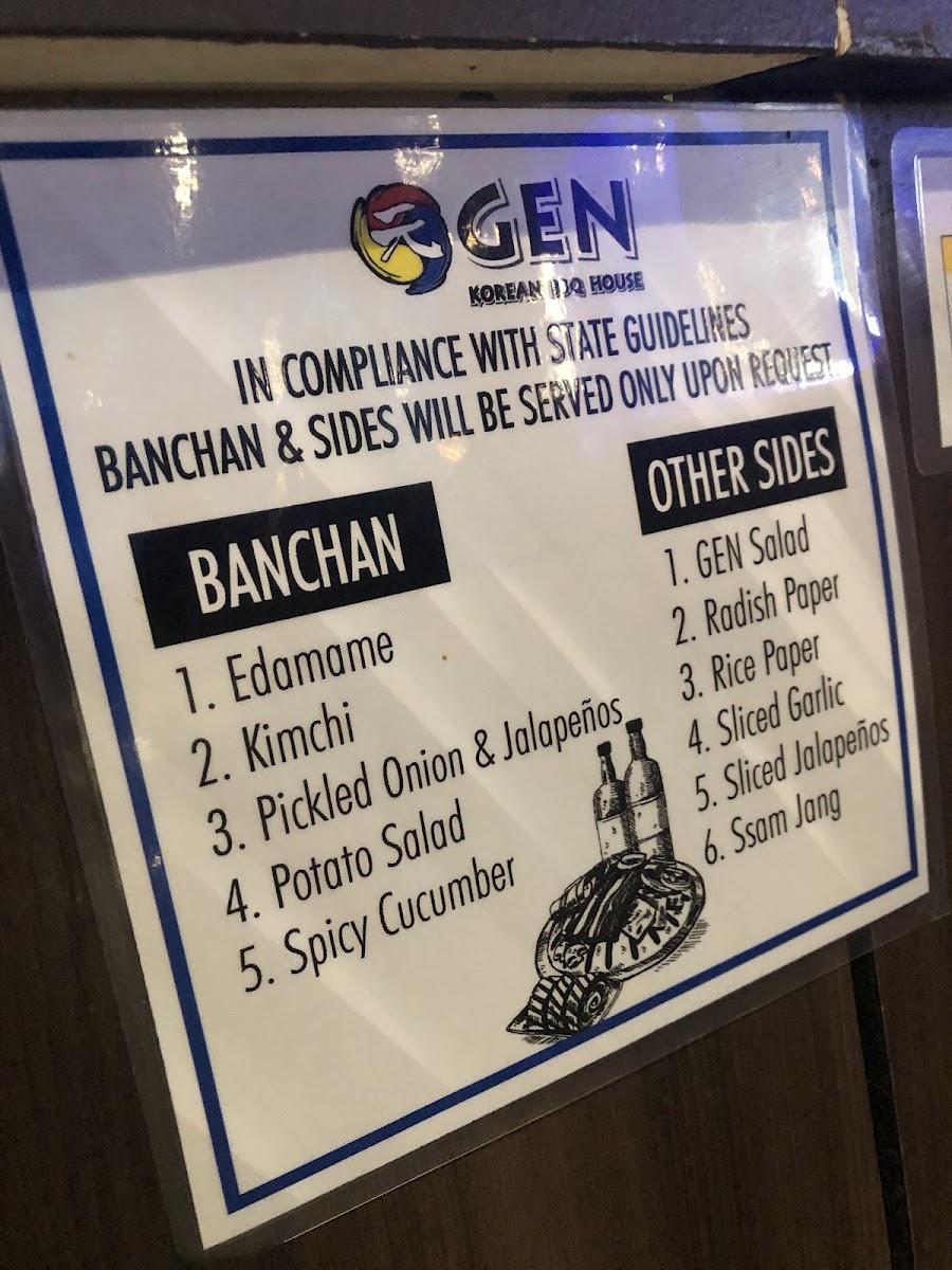 Gen Korean BBQ House Photo Menu 9