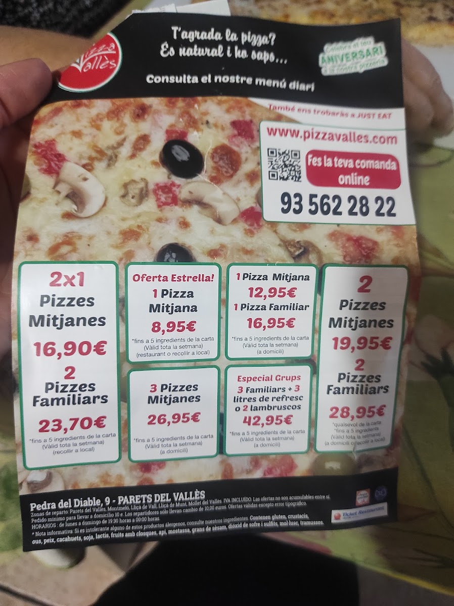 Pizza Vallès Photo Menu 2
