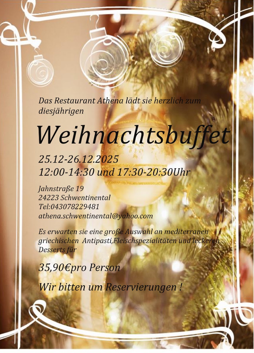 Restaurant Athena Photo Menu 8