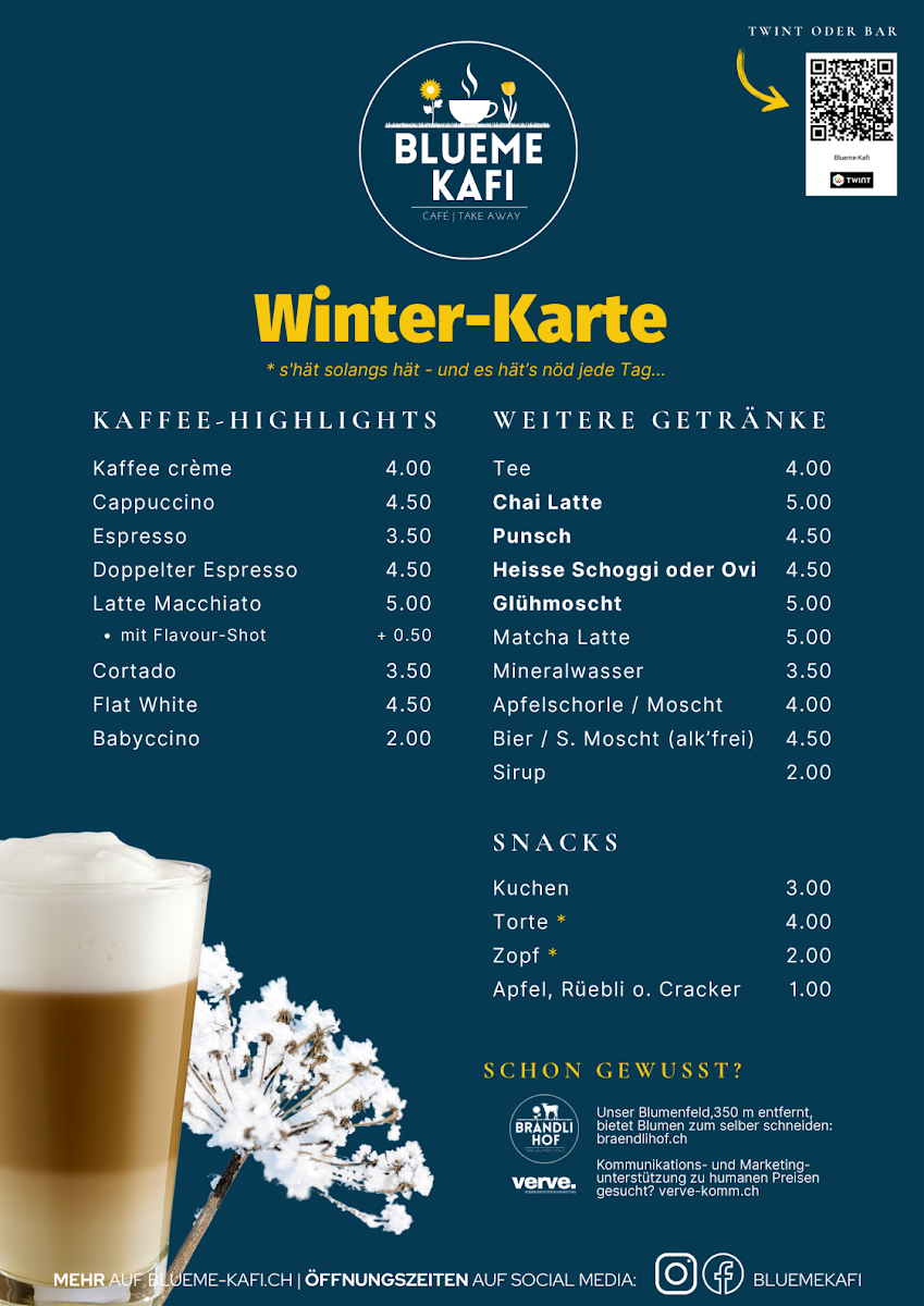 Blueme-Kafi (Outdoor) Photo Menu 1