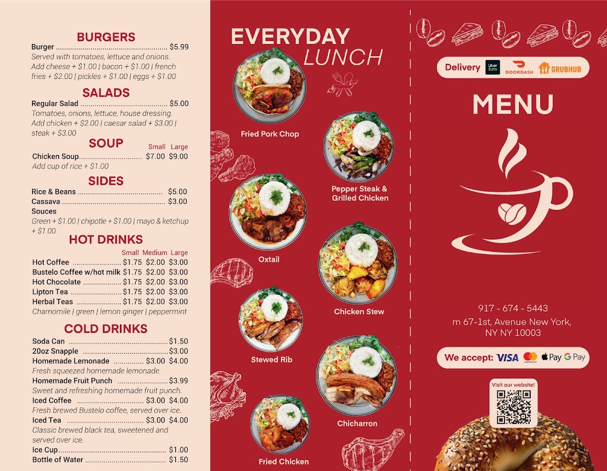 Jennifer's Cafe Photo Menu 1