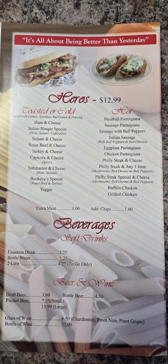 Argento's Pizza & Wings Photo Menu 3