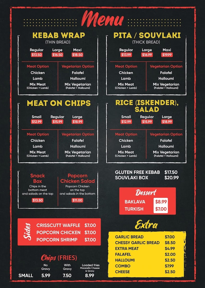 Big Bites Edgeware Photo Menu 1