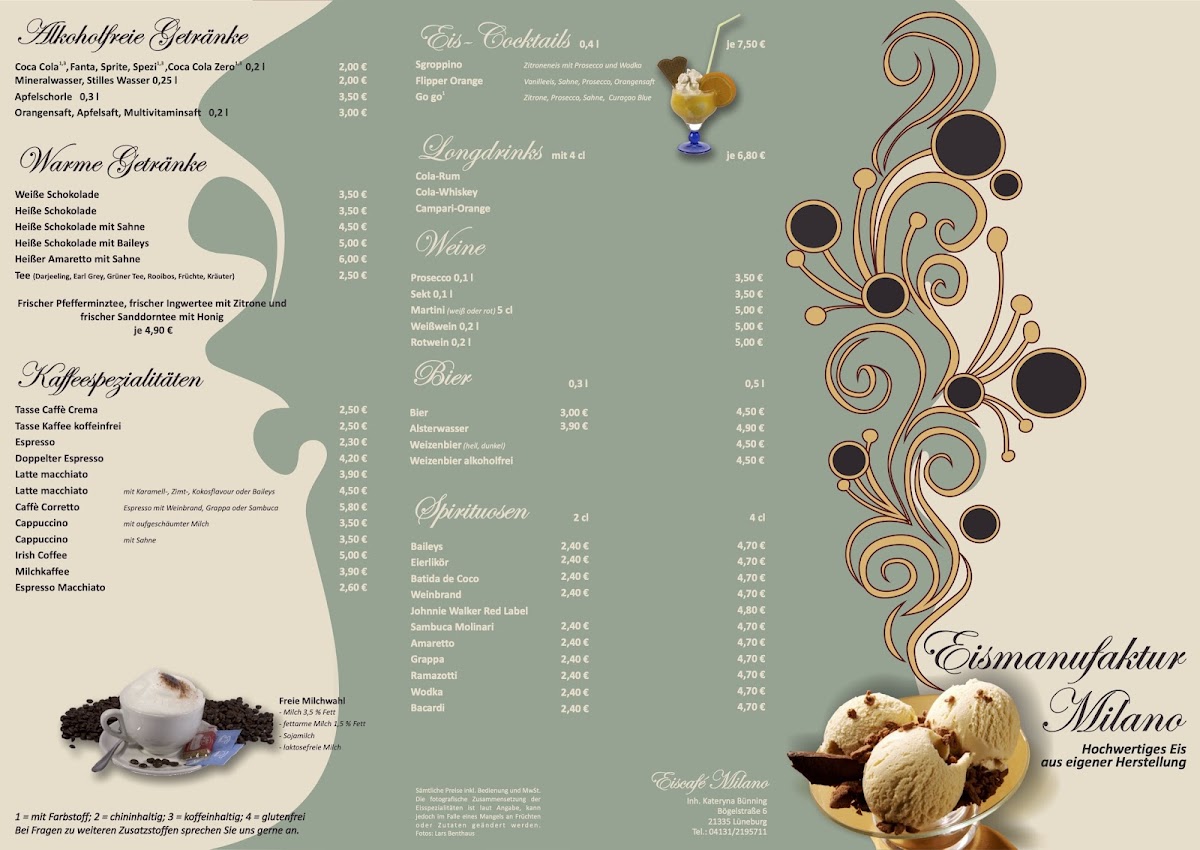 Eismanufaktur Milano by Kateryna Photo Menu 1