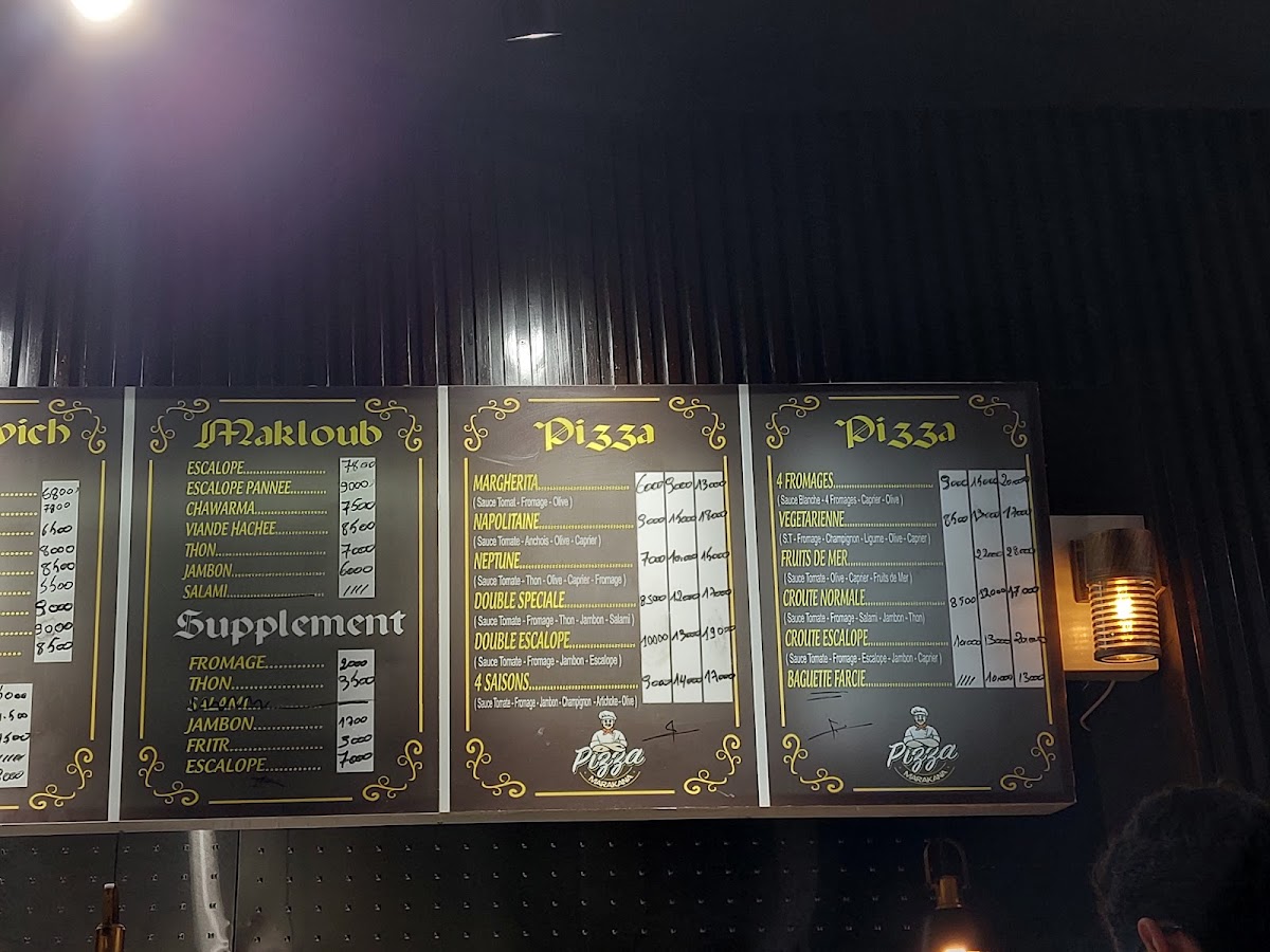 Restaurant Pizzeria Marakana Photo Menu 2