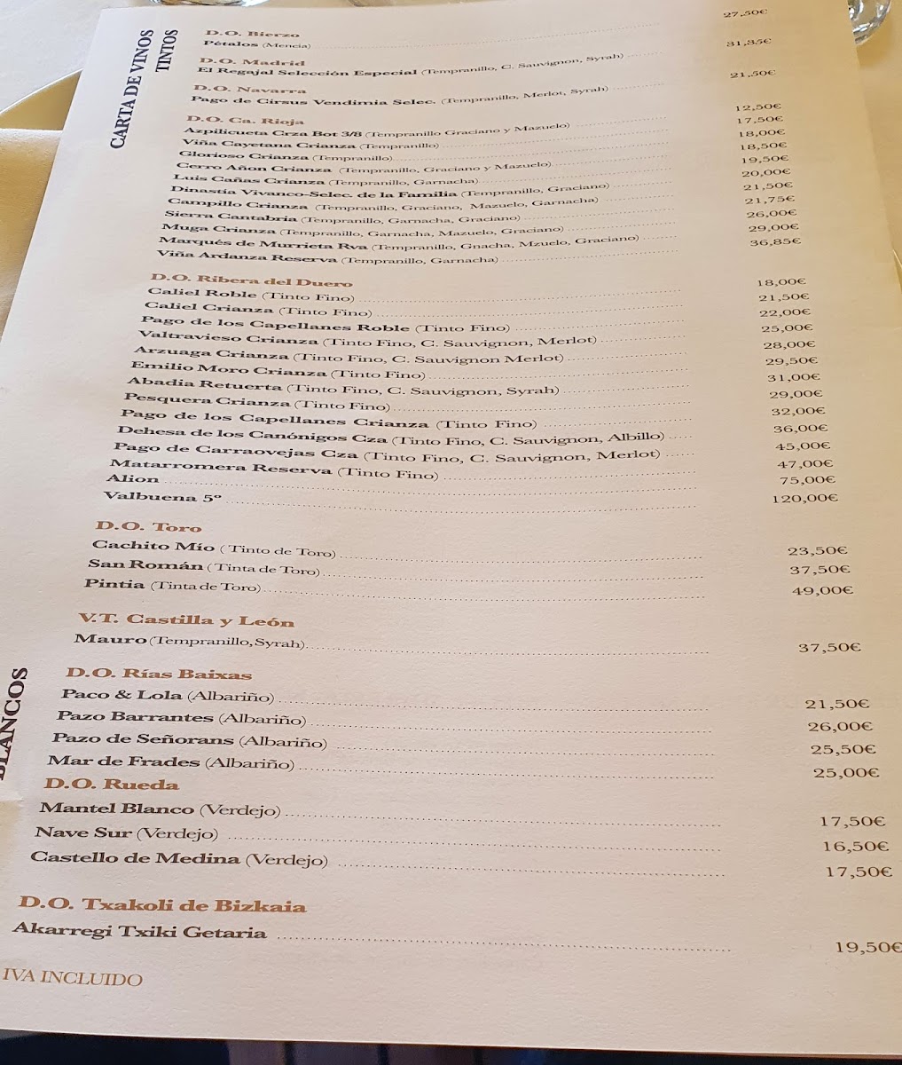Sidrería Restaurante Gaztelu Photo Menu 2